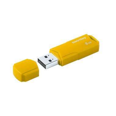 USB-флеш 8GB SmartBuy CLUE (желтая) &mdash; 4
