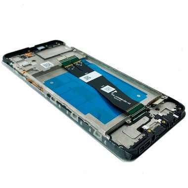 Дисплейный модуль с тачскрином для Samsung Galaxy A03s (A037F) (черный) (GH81-21233A) — 3