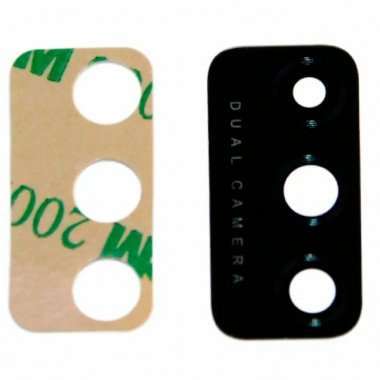 Стекло камеры для Tecno Spark 6 Go (черное) &mdash; 2