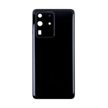 Задняя крышка для Samsung Galaxy S20 Ultra (G988B) (черная) Премиум — 2