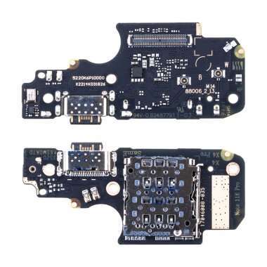 Шлейф для Xiaomi Redmi Note 11 Pro Plus 5G плата разъем зарядки/разъем SIM/микрофон