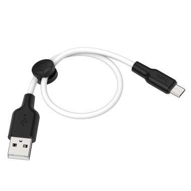 Кабель HOCO X21 (USB - micro-USB) черно-белый — 1