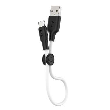 Кабель Hoco X21 Plus (USB - Type-C) (черно-белый) — 6