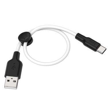 Кабель Hoco X21 Plus (USB - Type-C) (черно-белый) — 5