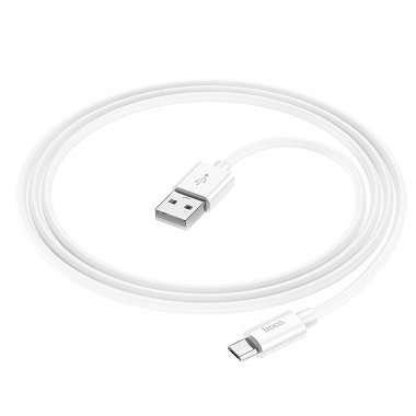 Кабель Hoco X87 (USB - micro USB) 100см (белый) — 2