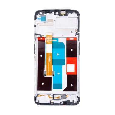 Дисплейный модуль с тачскрином для Realme C35 (черный) &mdash; 1