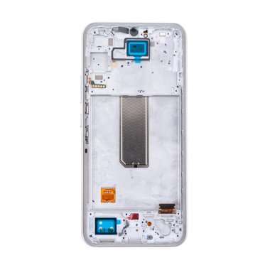 Дисплейный модуль с тачскрином для Samsung Galaxy A34 5G (A346B) (серебристый) (OLED) &mdash; 1