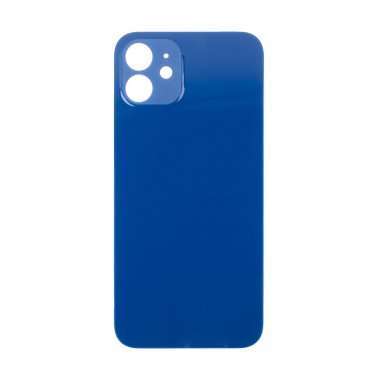 Задняя крышка для Apple iPhone 12 (синяя) Премиум &mdash; 2