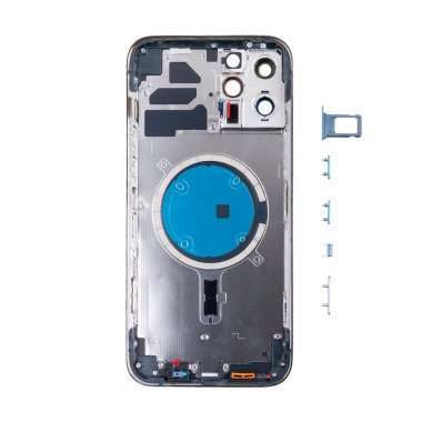 Корпус для Apple iPhone 12 Pro Max (синий) премиум — 1