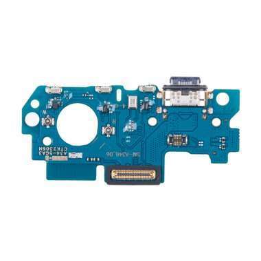 Шлейф для Samsung Galaxy A34 5G (A346B) плата на разъем зарядки/микрофон &mdash; 1