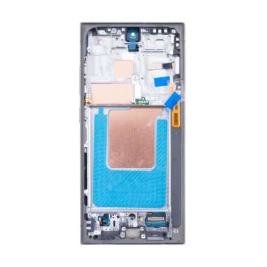 Дисплейный модуль с тачскрином для Samsung Galaxy S24 Ultra (S928B) (черный) (OLED) &mdash; 1