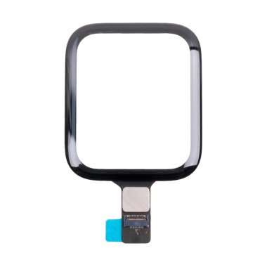 Стекло для Apple Watch 5 Watch 5 44 mm с тачскрином и OCA пленкой (черное) — 2